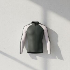 Home cycling zipper jersey